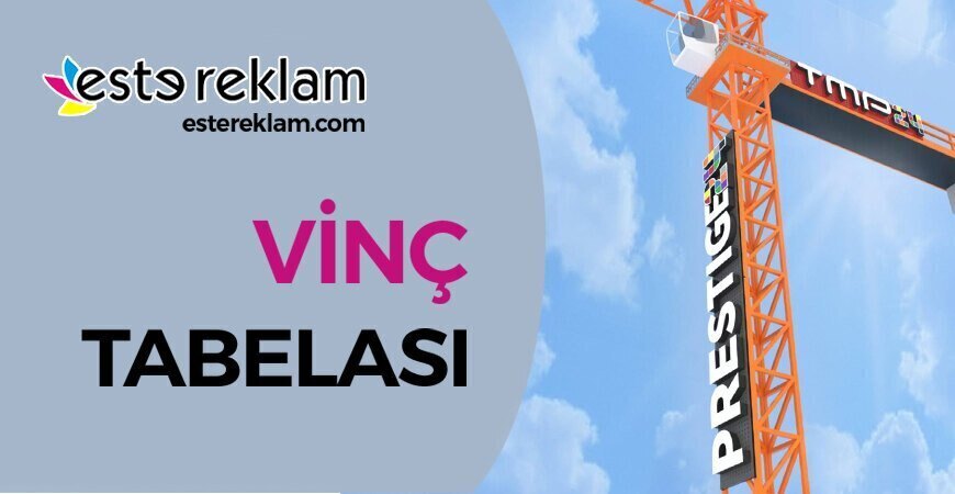 Vinç Tabelası Çorlu